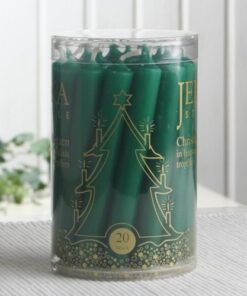 CandleCorner Premium-Baumkerzen Trend (20er Dose) für Relaxation im Haus, zur Dekoration und für eine warme Atmosphäre i