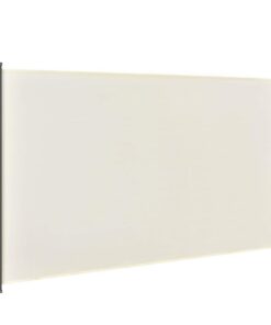 Juskys Seitenmarkise Dubai - ausziehbar, Blickdicht, Balkon & Terrasse, beige - 160 x 300 cm - Blickschutz