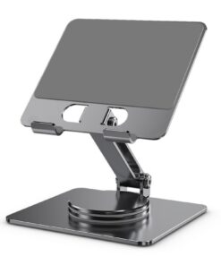 Zienstar 360° Drehbarer Aluminium-Tablet-Ständer für iPad und Handy, Verstellbar bis 4–14 Zoll,TAILLE subscriber