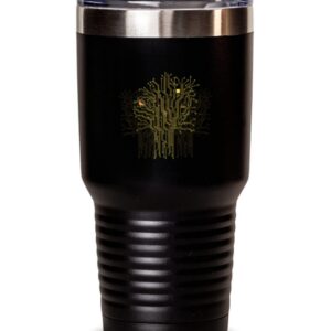 30oz Isoliertes Edelstahl Tumbler für Elektroingenieure mit Humor