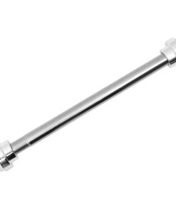 Cabilock 1stk Duschvorhangstange Abs Spannvorhangstange Fenster Gardinenstange Bad Haken Doppelt Stangen Abzieher Blacko