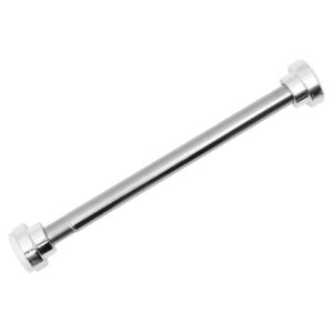 Cabilock 1stk Duschvorhangstange Abs Spannvorhangstange Fenster Gardinenstange Bad Haken Doppelt Stangen Abzieher Blacko