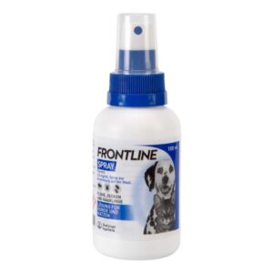 FRONTLINE Spray Hund & Katze 100 ml gegen Zecken, Flöhe & Haarlinge - 2,5 mg/ml - auch für Welpen & Kitten geeignet - So
