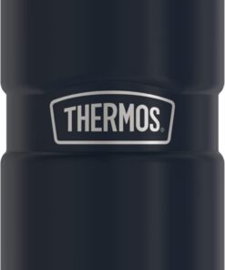 THERMOS Stainless King Vakuum-isolierte kompakte Flasche, Mitternachtsblau, 473 ml - Hochwertige Isolation für kühle Get