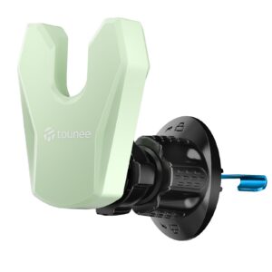 Tounee Autohalterung Grip Air Vent Kompatibel Mit All Phone Verbesserte Positionierung (Grün) Tounee Steckdose Grip Ai
