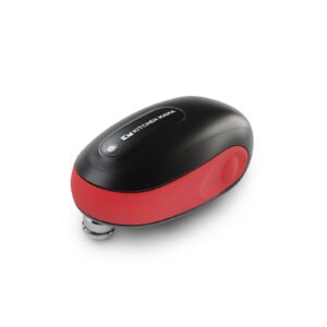 Kitchen Mama One-To-Go Elektrischer Dosenöffner für Küchenassistenten – Dosenöffnen mit einem Tastendruck (Auto-Stopp),