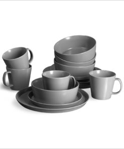 SPRINGLANE Sweet Scandi Anthrazit Geschirrset für 4 Personen New Bone Keramik