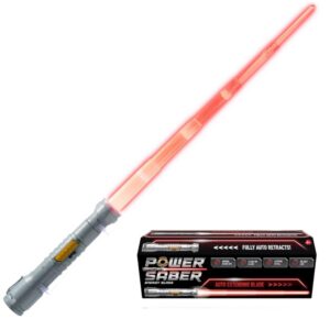 Goliath Power Saber Farbe Rot für Kinder ab 6 Jahren - Intergalaktische Kämpfe - 90 cm Laserspielzeug