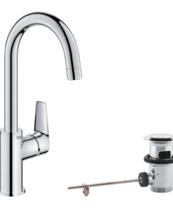 GROHE StartEdge Hochwasserdusche, Wassersparend, einfache Installationchrome 31cm 3in1 Werkzeug 24201001 GROHE StartEd