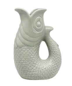 Die Leonardo Collection Fischkännchen/Vase,grün,26cm,für Küche und Zuhause,keramikglaskanne,mehrere Anwendungen,schöne S