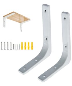 LYVQZPWLR robuste Regalträger für Wände, robuste Metall-Halterungen für schwebende Regale, ideal für heavy Duty-Regale -