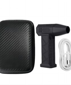 Elektrische Staubgebläse Hancaner für PC-Reinigung, Auto und Sofa mit 130000 U/min Druckluft und 2 × 3000mAh Akku