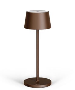 Stilosa Akku-tischleuchte Outdoor - Led Tischlampe Kabellos Bronzefarbe - Dimmbar mit Touch - Usb C Aufladbar