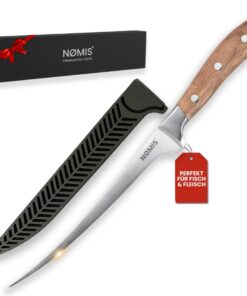 NØMIS Premium Filetiermesser Fisch | Filitiermesser scharf Fisch | Fischmesser für Profis und Leidenschaftliche🐟.Blatt a