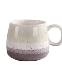 Keramik Kaffeetasse 350ml Grün - Perfektes Geburtstagsgeschenk Weihnachten Hochzeit
