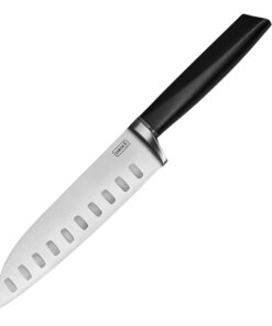 Lurch 230430 TANGO Santoku-Messer 17cm korrösionstauglicher 3CR14 Messerstahl Küchenknife für Profis und Einsteiger