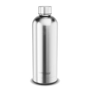 THERMOcafé by THERMOS TC DAILY BOTTLE Edelstahlflasche, Isolierung, kohlensäurefest, 6h heiß & 12h kalt, absolut dicht,