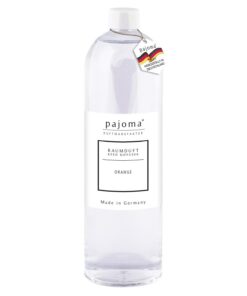pajoma® Raumduft Nachfüllflasche 1000 ml, Orange | Intensiver Duft für Premium Lufterfrisher | Hochwertiger und dauerhaf