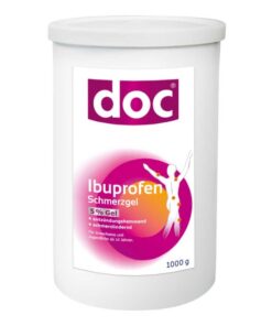 Schmerzgel IBUPROFEN 5% Spenderkartusche 1 kg für schnelle Schmerzlinderung