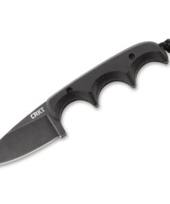 Columbia 2384K River Knife & Tool Fahrtenmesser CRKT Minimalist Drop Point - Schwarz - für Outdoor-Hobbyisten - Geschenk
