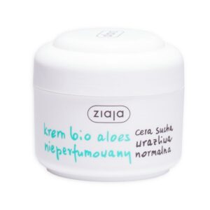 Ziaja BIO Gesichtscreme Aloe für empfindliche Haut bei zuhaus | Ziaja Aloe unparfümierte Gesichtskrem für reife Haut in