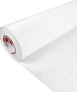 Klebefolie Möbel 152x50 cm | selbstklebend wasserfest abwaschbar Küche Schränke Türen Regale | Weiß Matt