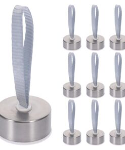 10er Set Rostfreier Stahl Ersatzkappen Silver für Glas-Isolierflaschen & Wasserflaschen