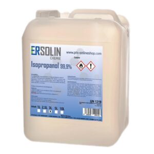 [Isopropanol 99,9%] Reinigungsmittel für Industrie- und Laborentyfetter Reinigungsherzhaltbare Volumen: 1L, 2,5L, 5L, 10
