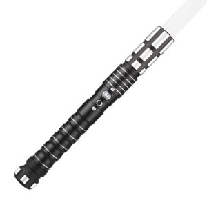 KBASE Force FX Premium Lichtschwert – RGB LED & Galaxy Soundeffekte – Vibrationsfunktion für Erwachsene – Duell-Cosplay
