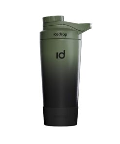 IceDrop® Thermo Shaker Edelstahl [700ml] I 100% Auslaufsicher - Perfect für Fitnessbuffs für eiskalte Shakes & Getränke