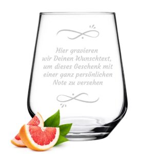Polar-Effekt Wasserglas 425 ml - spülmaschinenfestes Trinkglas für Saft und Wasser - perfekt für Partys und zu Hause