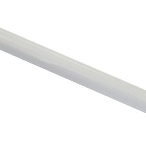 GARDINIA Spannstange, Metall-Stange, für Zimmereinrichtung, ohne Bohren und Schrauben, Ø 23/26 mm, 90-140 cm Länge,weiß