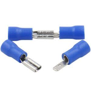 Heschen Stecker Schnellkupplungen Blau 100Pack Fischer