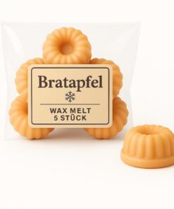 5er Set - Winter & Weihnachts Duftwachs | Duftkerzen | Raumduft (Bratapfel) 5er Set - Winter & Weihnachts Duftwachs |