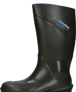 NORAMAX Nora Gummistiefel Oliv 47 -Comfortpflegefrei -Durchwachsend -Unisex Summer Stiefel