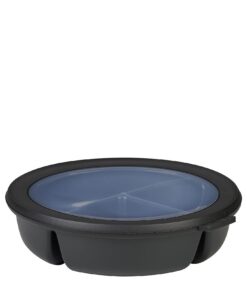 Mepal - Meal Prep Box Cirqula - Frischhaltend luftdicht für Meal Prep - Nordic Black 1000 ml