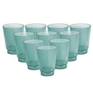 Acrimet 10oz Tumbler Wasser Becher (Set of 10) | Dauerhaft, Shatterproof, Maschinenwaschbar, Stapelbar