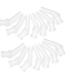 Supvox 20 Stück Silikon Bissventile - Flexible Weiche Mundstücke Schnelle Wasserzufuhr Outdoor Sportflaschen