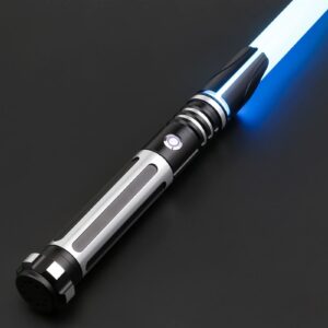 ANASABER Motion Control Laserschwert Für Erwachsene, Smooth Swing Lightsaber Mit 10 Tonfonts, RGB 12 Farben Wechselbar