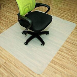 Rapid Teck® Bodenschutzmatten 120cm x 130cm für Büros und Krankenhäuser - Starkes Bürostuhlpadding und leise Schritte -