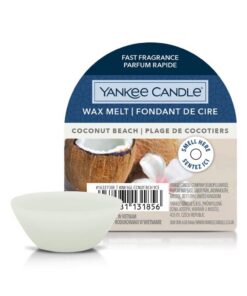 Yankee Candle Coconut Beach Wax Melt Duft für Wohnzimmer &zimmer & Entspannung