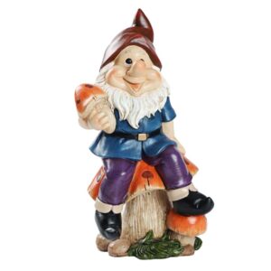 Cabilock Gartenzwerg-Statue - Kleinformatige Zwergenfigur für den Haarsparzweigen-Haufen-Szenen und Collectoren