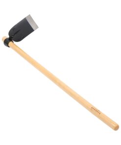 Harbour Housewares Azada Grabhacke mit Holzgriff 110 cm - Vollgröße für Gartenarbeit und Jäten
