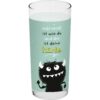 HPPY Life Trinkglas Monster Stärke | Glas mit lustigem Motivdruck, 50 cl | Geschenk zum Geburtstag | 74168