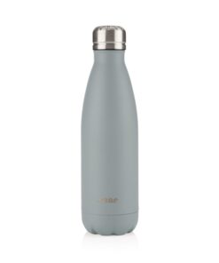 Reer Colortemp Edelstahl-Isolierflasche | Gesamtvolumen 500ml | Perfekte Isolation | bis zu 24 Stunden | Edelstahl | Gra