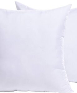 MIULEE 45x45 cm Waschbare Sofakissen, Polster Innenkissen Dekokissen, Zierkissen 2er Set