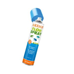 ARDAP Repell Flohspray für Wohnung und Möbel - Effektives Flohmittel - Schnell wirkt & sicher - 400ml - Wohnungsspraying