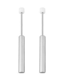 ECSiNG 2 Stück Mülleimer Dämpfer 91x49x7,8mm Küchenusearreraum Dämpfung Stark und Still Ruhealtung Ersetzt originalen Me