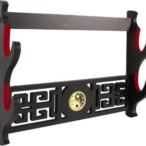 Schwerthalter Katana Wandhalterung – Zauberstab Lichtschwert Display Aufhänger Samurai Schwert Ständer