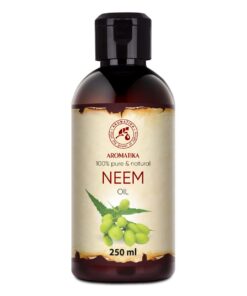 Neemöl 250ml - Naturales Pflegeöl für Haut und Haare - ColdPressed Neem Öl - Rein und Unraffiniert - Azadirachta Samenöl